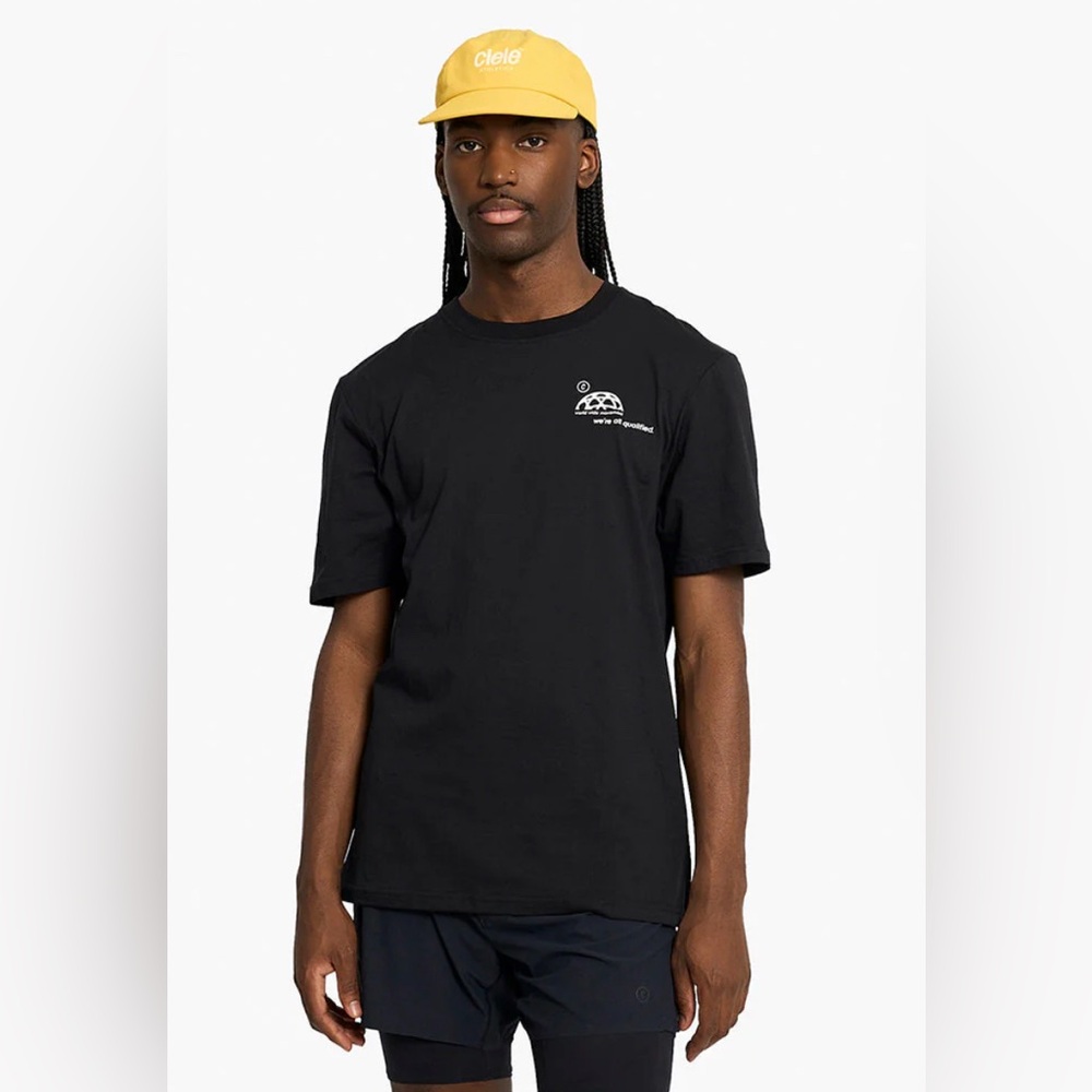 Ciele Athletics ORTShirt WWM Whitaker T-shirt Black/White Men Sz L  NWT